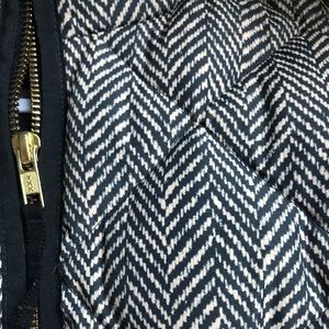 jcrew women's herringbone vest